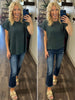 Elodie Knitted Top - Evergreen