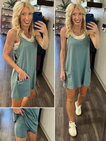 Alisha Lavender Tencel Dress