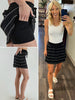 Jo Modal Skort - Black/White