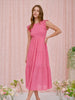 Lynn Pink Midi Dress