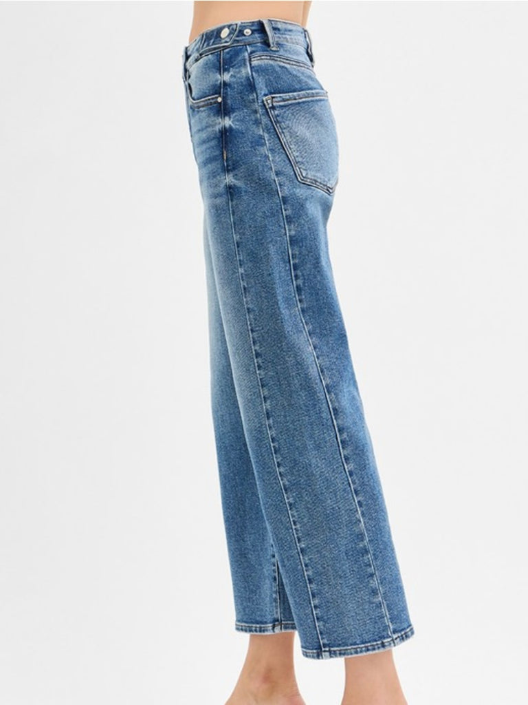 Cami Crop Barrel Jeans