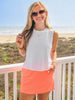 Rori Neon Coral Skort