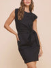 Mila Wrap Dress - Black