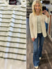 Lori Striped Tank - Navy