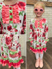 Blake Button Accent Dress - KIDS