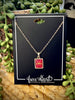 ISU Pendant Necklace - Gold