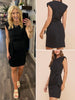 Mila Wrap Dress - Black