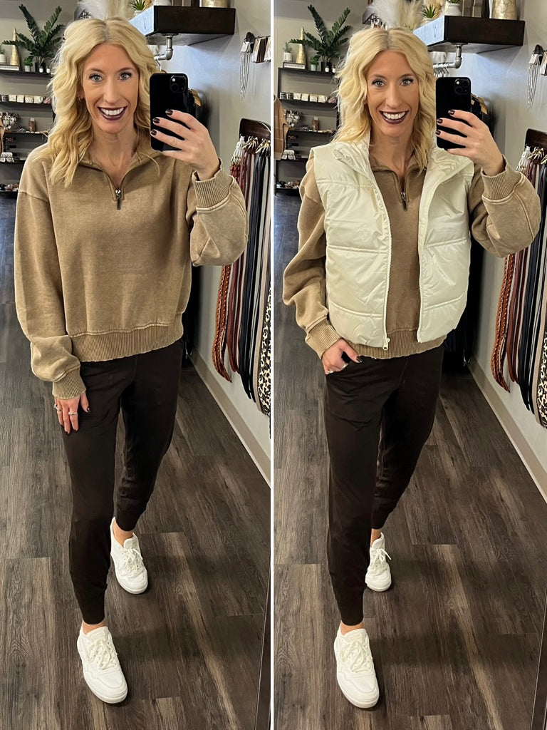 Courtney Best Active Joggers - Mocha