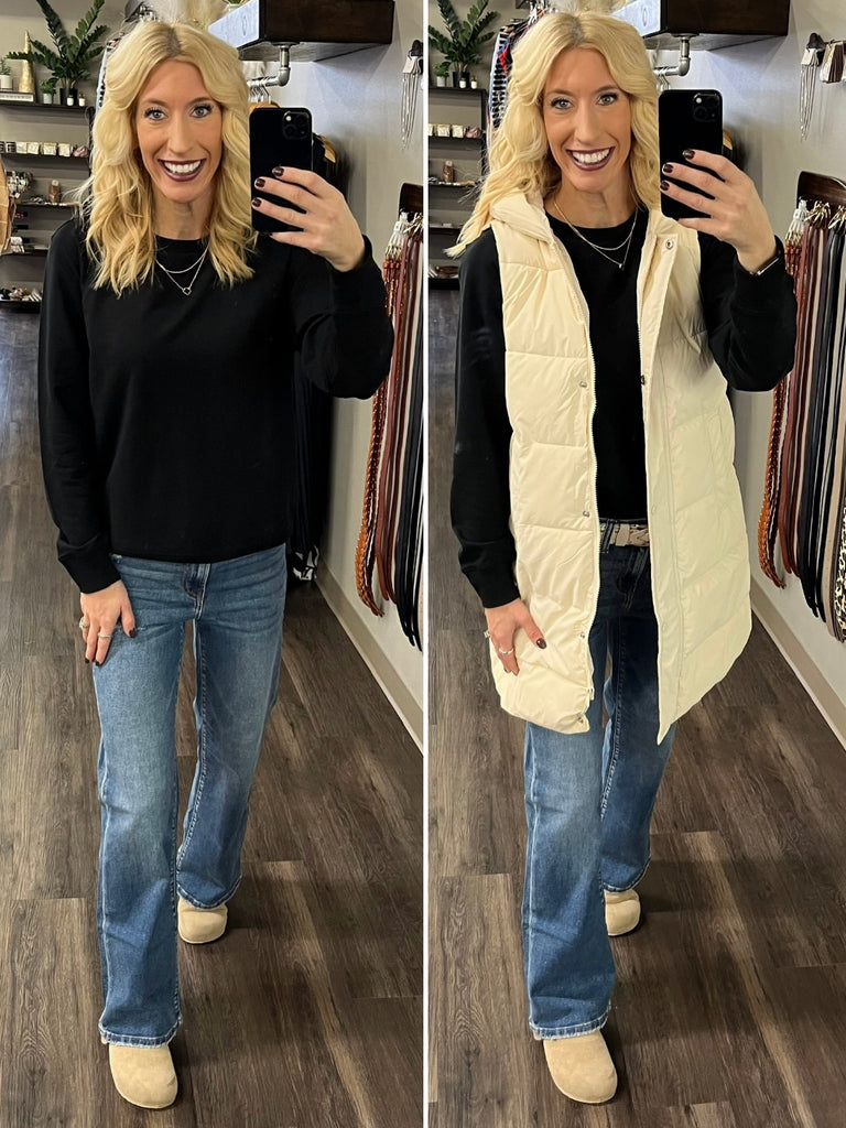 Bri Favorite Crewnecks - Black