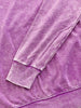 Sadie Mineral Wash Long Sleeve - Violet