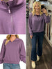 Tessa 1/4 Zip Purple