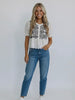 Kallie Eyelet Lace Blouse