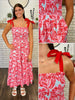 Charlotte Pink Floral Dress