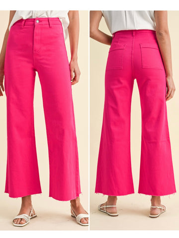 Annie Rose Pink Cargo Shorts