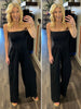 Raven Strapless Wide-Leg Jumpsuit
