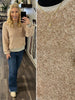 Sharon Rose Gold Glitz Sweater