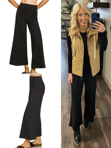 Louise Mid Rise Crop Skinny