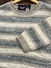 Trish Light Mocha Striped Sweater