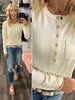 Natalie So-Soft Ribbed Long Sleeve - Cream