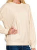 Blair Scuba Crewneck - Heather Taupe