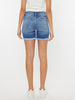 Mandie Mid-Rise Button Shorts