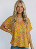 Andrea Floral Dolman Blouse