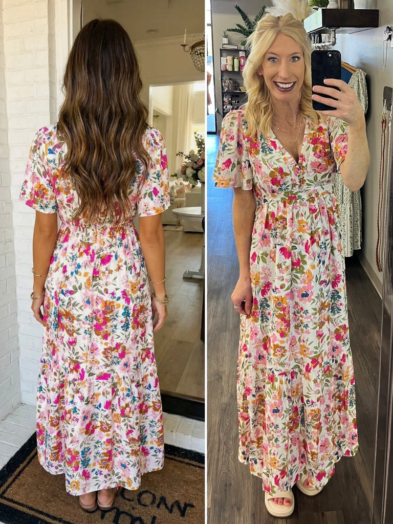 Margo Floral Maxi Dress
