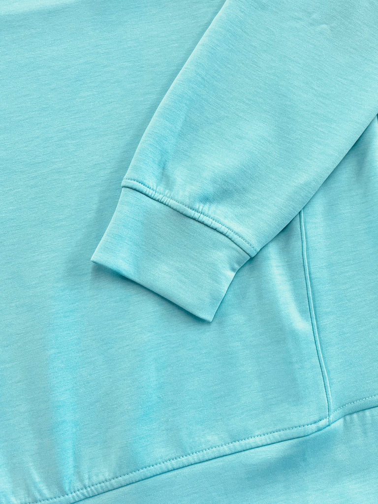 Blair Scuba Crewneck - Turquoise