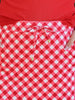 Rori Red Gingham Skort