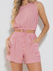 Morgan Red Striped Set