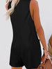 Ashlynn Button Romper with Pockets