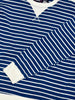 Aubrie Striped Crewneck - Light Navy