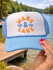 Wake & Lake Trucker Hats