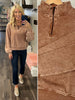 Meg 1/4 Zip - Rust