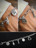 Liz IA Charm Bracelet Silver