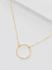 Maddox 14k Gold Circle Necklace