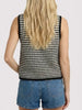 Jenn Tied Knit Vest - Black