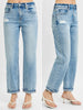 Madiynn High-Rise Boyfriend Ankle Denim