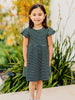 Sydney Black Striped Dress - KIDS