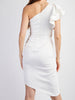 Samantha One Shoulder Ruffle Dress