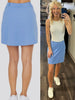 Tatum Skort-Sky Blue