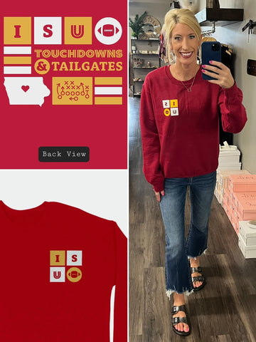 IOWA STATE Puff Gold Sweatshirt