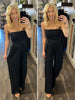 Raven Strapless Wide-Leg Jumpsuit