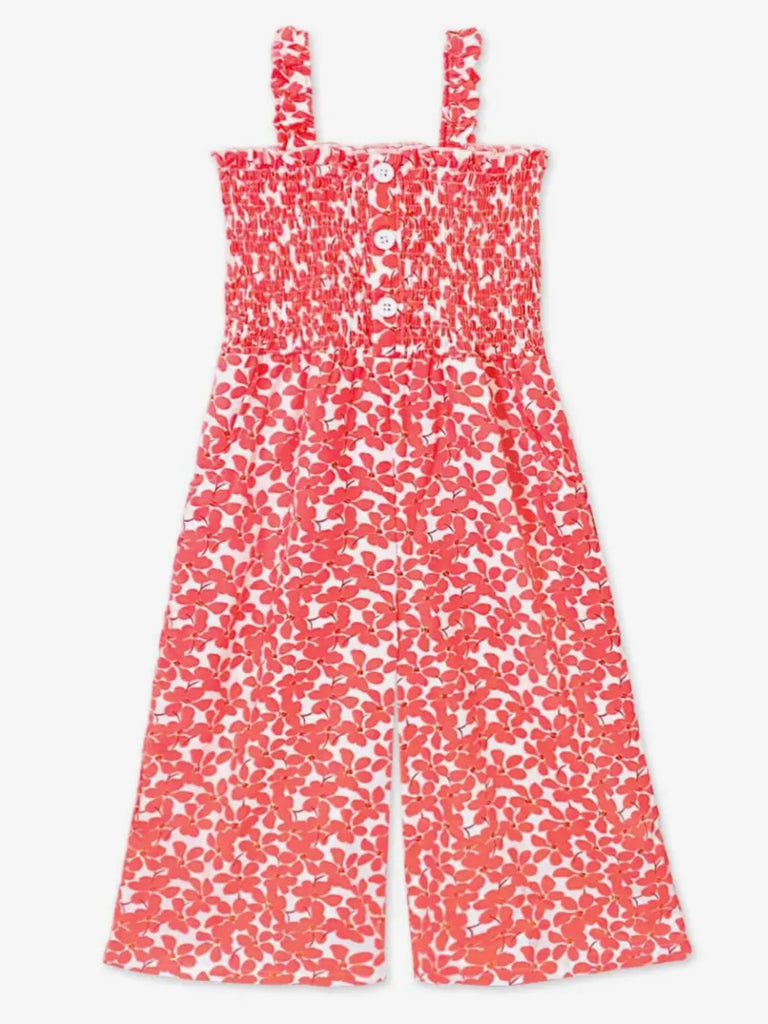 Gemma Pink Floral Romper