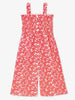 Gemma Pink Floral Romper