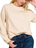 Blair Scuba Crewneck - Heather Taupe
