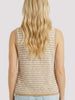 Jenn Tied Knit Vest - Taupe