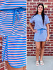 Sami Shorts & T-Shirt Pink/Blue Set