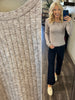 Sadie Ribbed Long Sleeve - Mocha
