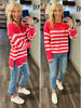 Andrea Oversized Striped Sweater